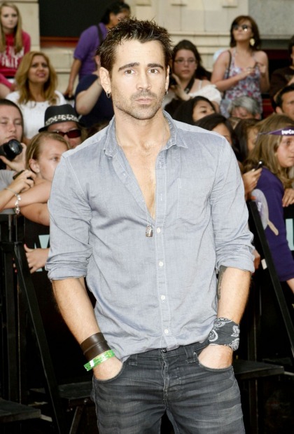 Colin Farrell quit smoking, took up exercise, general dreaminess