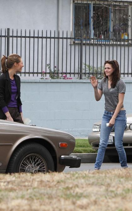 Kristen Stewart's Hollywood Fender Bender