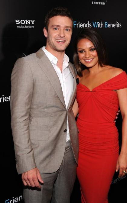 Justin Timberlake & Mila Kunis: 'Friends with Benefits' in NYC