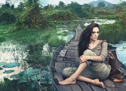 Angelina Jolie's full-length Louis Vuitton commercial released