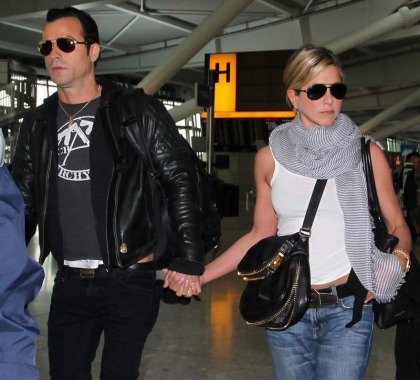 Justin Theroux is 'manly & protective' of Jennifer Aniston, eyeroll