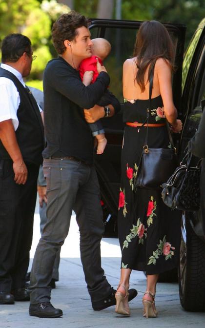 Orlando Bloom & Miranda Kerr's Day Out with Flynn