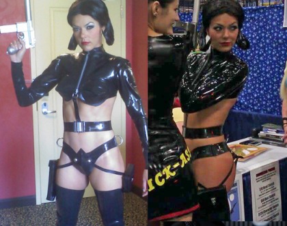 Adrianne Curry's Aeon Flux Got Kicked Out of Comic Con