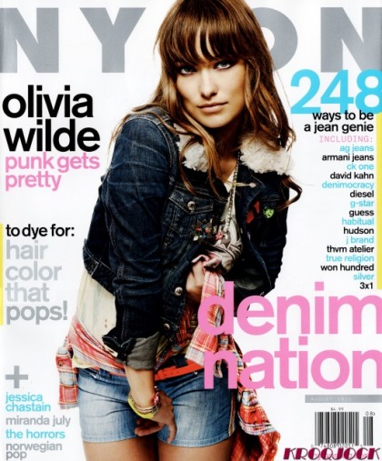 Olivia Wilde in Nylon Magazine