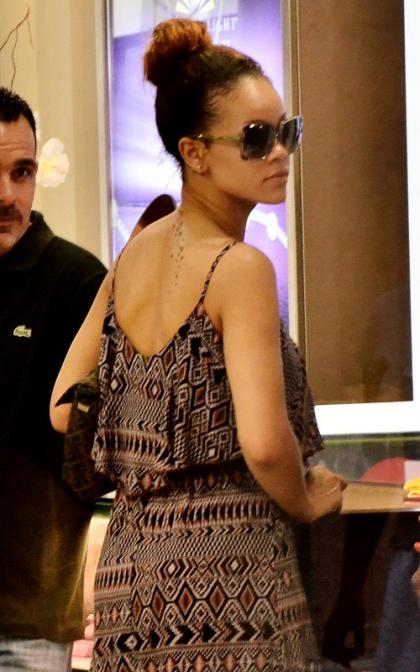 Rihanna's Weekend Barbados Shopping Spree