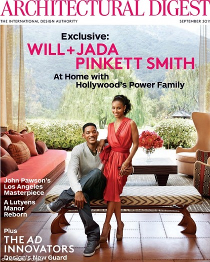 Will and Jada Pinkett Smith's insane estate in Architectural Digest, it looks like a hotel