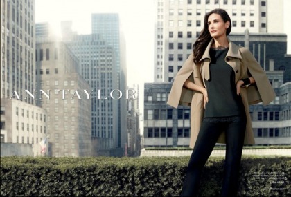 Demi Moore's Fall 2011 Ann Taylor ads: ridiculous or gorgeous'