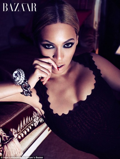 Beyonce Kardashian's Bazaar UK pictorial: tweaked, drag queen catastrophe'