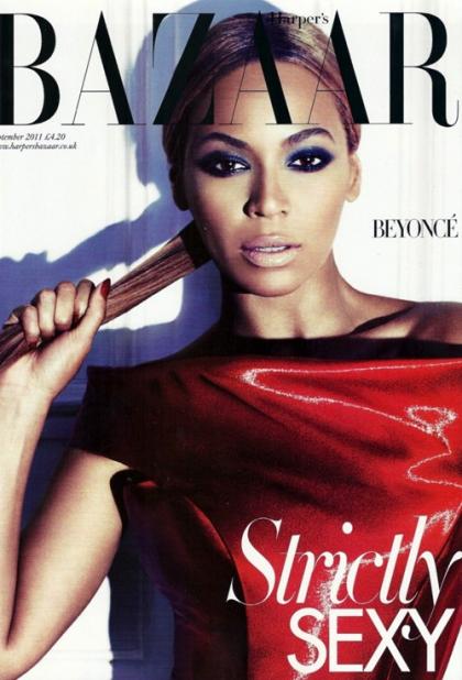 Beyonce Covers Harper's Bazaar UK September 2011
