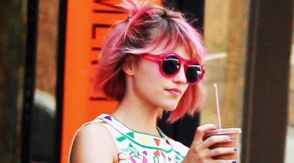 Dianna Agron Has Pink Hair Now