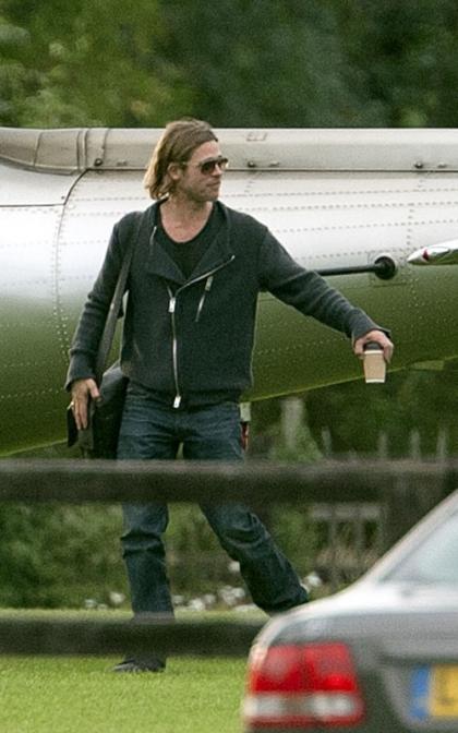 Brad Pitt: Rides Back into Richmond