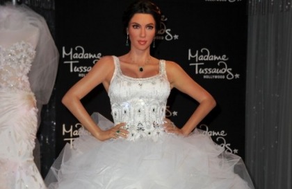 Kim Kardashian Previews Her Wedding Dress