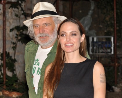 Angelina Jolie went to Croatia to see 'King Lear' & talk about landmines
