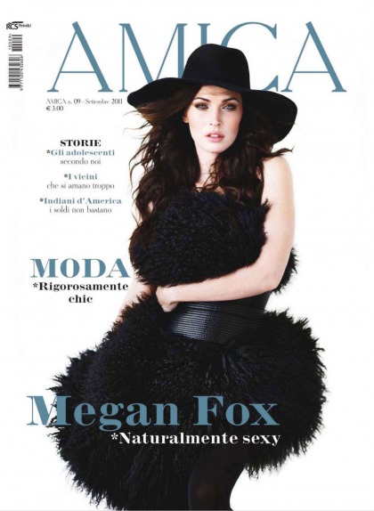 Megan Fox's Amica Mag shoot: beautiful, jacked and/or tragic'