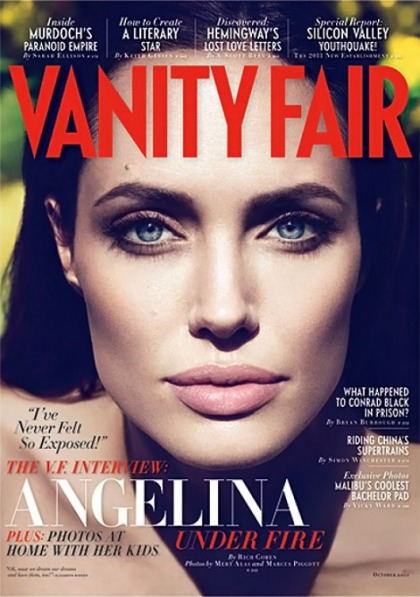 Angelina Jolie Does Vanity Fair
