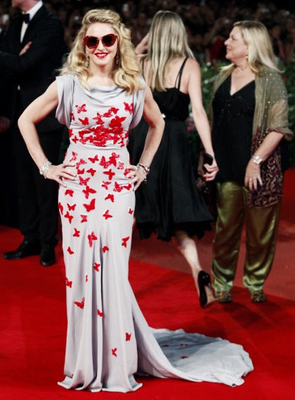Madonna in Venice, jacked in Vionnet: lovely or cheap-looking?