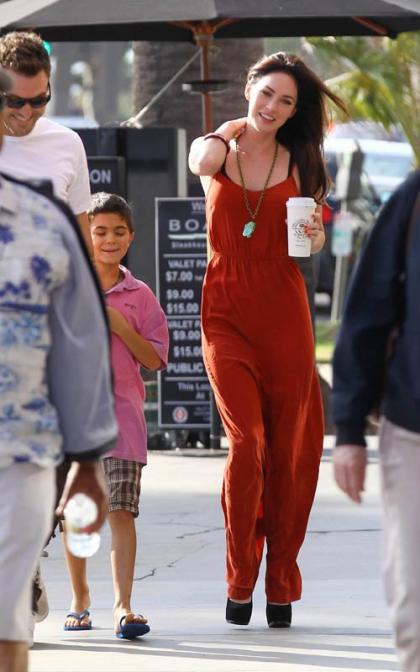 Radiant Megan Fox's Labor Day Weekend Family Dinner