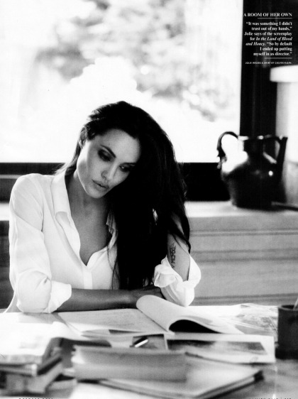 Angelina Jolie's full Vanity Fair pictorial, plus more quotes: 'I?m the worst!'