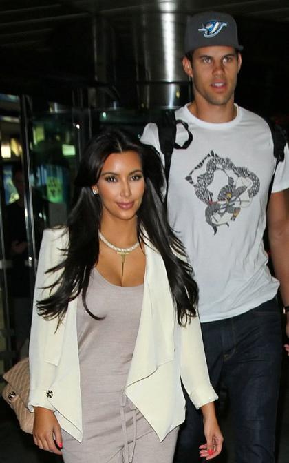 Kim Kardashian & Kris Humphries: LaGuardia Lovers