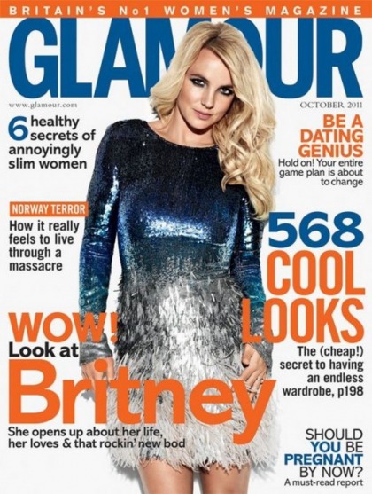 Britney Spears in British Glamour