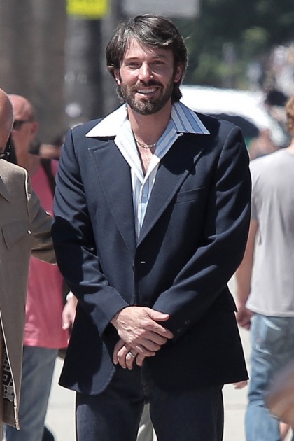 Ben Affleck's 1970s CIA look: busted wiglet fug, or rather dashing'