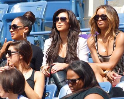 Kim Kardashian Cheers Serena Williams to US Open Win