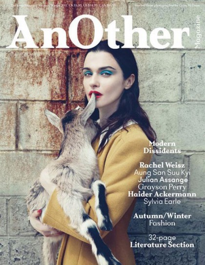 Rachel Weisz's AnOther Mag cover: hideous or fascinating'