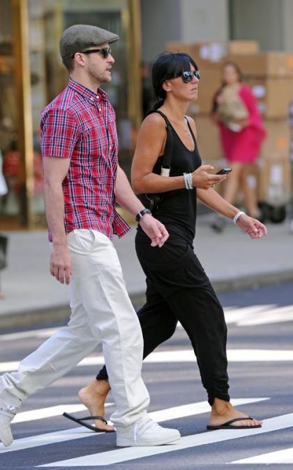 Justin Timberlake: Strolling around NYC