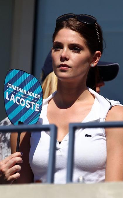 Ashley Greene's Day at the US Open