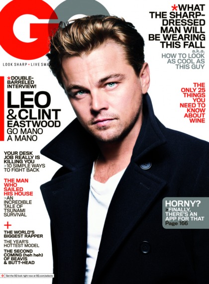 Leonardo DiCaprio covers GQ, talks about whether J. Edgar Hoover was gay