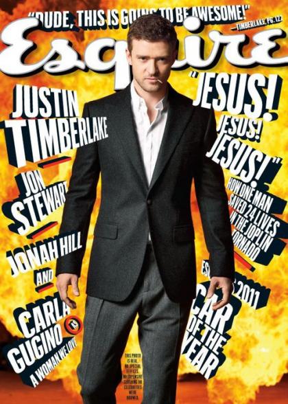 Justin Timberlake Covers Esquire October 2011