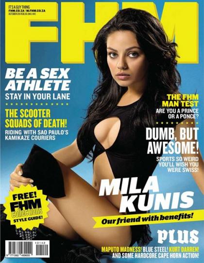 Mila Kunis: Oh-So-Sexy for FHM South Africa