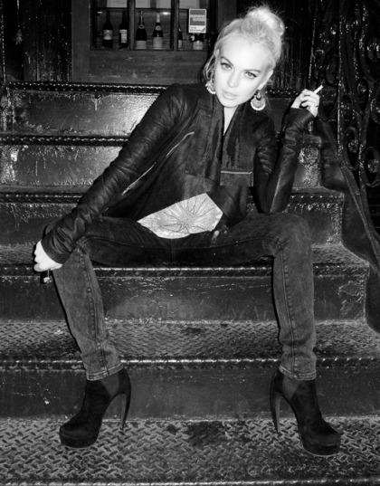 Lindsay Lohan's Terry Richardson Photo Shoot