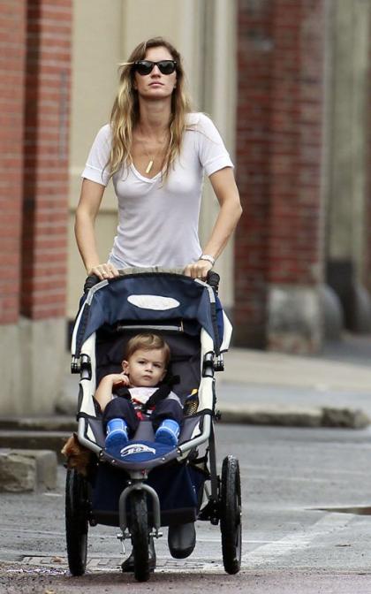 Gisele Bundchen & Benjamin Brady's Boston Riverfront Romp