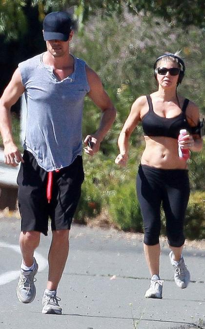 Stacy 'Fergie' Ferguson & Josh Duhamel: Jogging Buddies