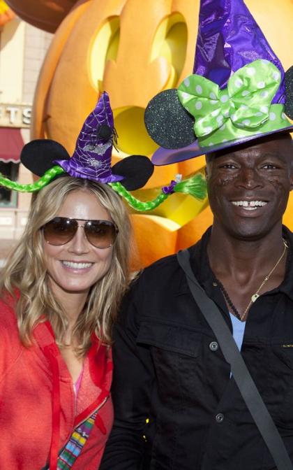 Heidi Klum & Seal's Disneyland Halloween Kickoff