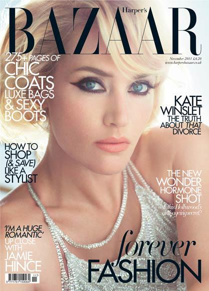 Kate Winslet covers Bazaar UK, talks about 'soldiering on' post-divorce