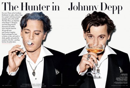Johnny Depp covers Vanity Fair, compares photo shoots to 'rape'