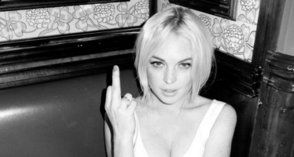 Lindsay Lohan Poses Again for Terry Richardson