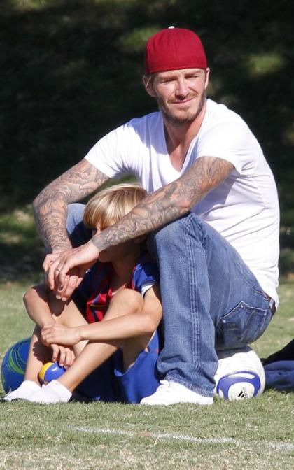 David Beckham: Sunday Soccer with the Boys!