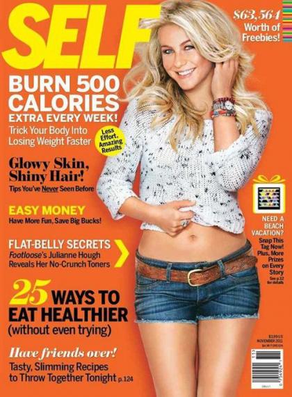 Julianne Hough Covers Self November 2011