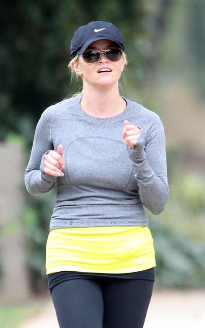 Reese Witherspoon: Back to Her Running Regimen