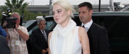 Lindsay Lohan's Probation Revoked, Handcuffed in Court