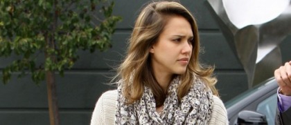Jessica Alba Went to a Meeting