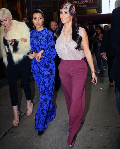 Kim and Kourtney Kardashian Still Play Dress Up