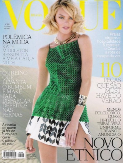 Candice Swanepoel in Brazillian Vogue