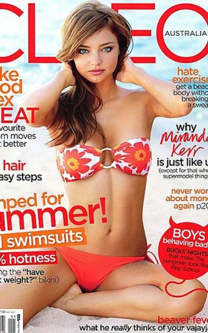 Miranda Kerr Covers Cleo Magazine