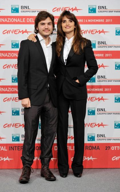 Penelope Cruz & Emile Hirsch Team Up in Rome