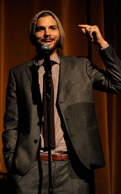 Ashton Kutcher: Solo at the GQ Gentleman's Ball