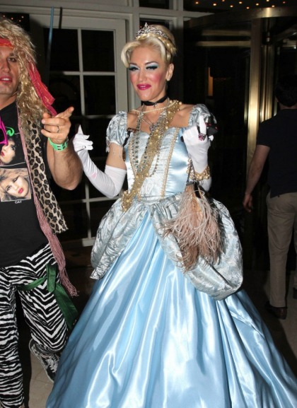 Gwen Stefani's Cinderella Halloween costume: adorable or drag queen pageant'